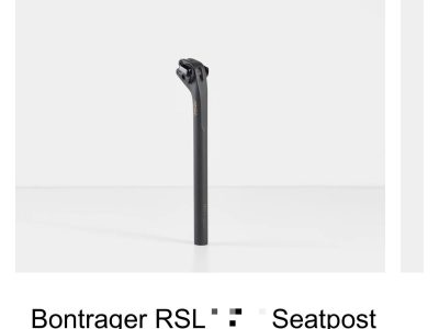 Bontrager RSL Carbon Seatpost - WAS: R 4500