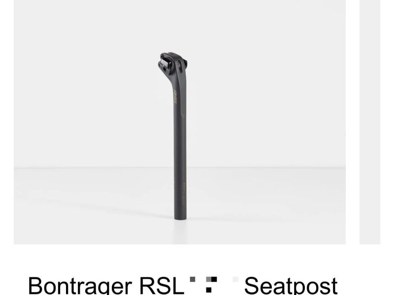Bontrager RSL Carbon Seatpost - WAS: R 4500